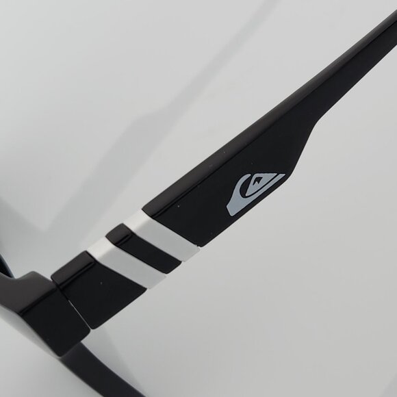 Quiksilver Shield Sunglasses Black Frame Dark Smoke Tinted Single Lens NEW Q1 - Picture 11 of 12